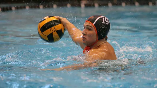 No. 16 Men's Water Polo Defeats Johns Hopkins, Edged in Overtime by Navy