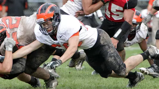 Post Rolls Past Sprint Football 48-0