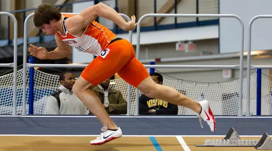 Men's Track & Field Wins Saturday Night at The Armory Meet