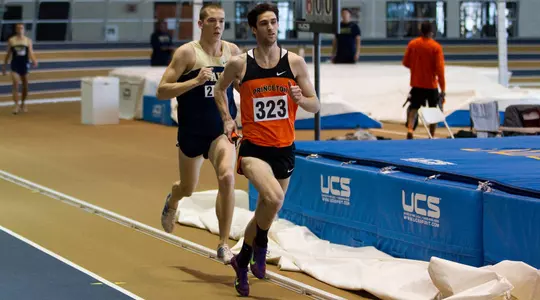 Men's Track & Field Wins Third Consecutive Indoor Heps Title