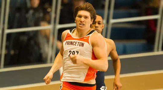 Hopkins Wins Three Events in Princeton's Dual Meet with Navy