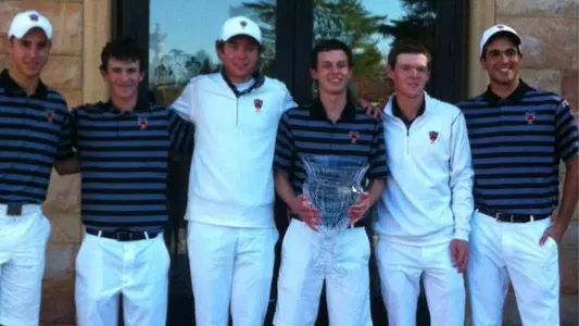 Men's Golf Wins Ivy Match Play Tournament Title