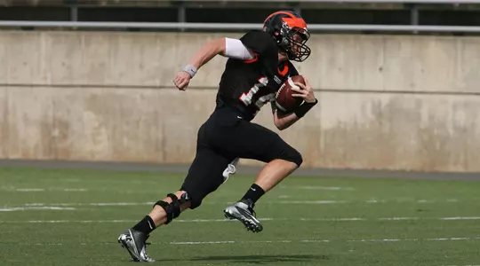 Sprint Football Wraps Up Season with 36-21 Loss at Penn