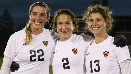 Hoy Named Ivy Player of the Year, Women's Soccer Sets Program Record