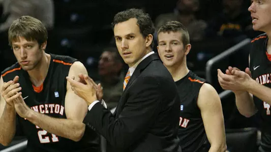 Interview with Men's Hoops Coach Mitch Henderson as Tigers Open Practice