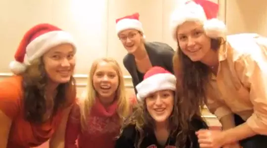 Happy Holidays from Women's Basketball!