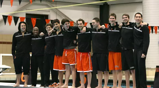 Princeton Hosts 2012 Ivy Men's Swim/Dive Champs; '12 Looks For 4th Straight