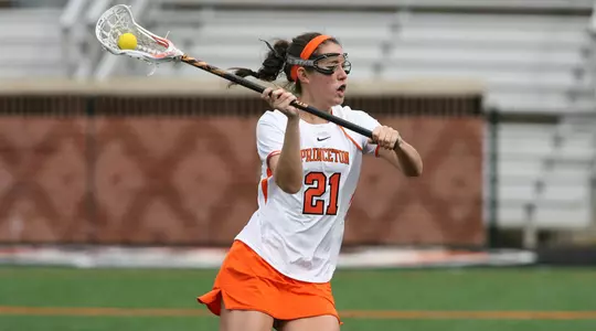 Gassaway & Pyle Combine for 10 as Women's Lax Post Dominant 18-8 Win Over Brown