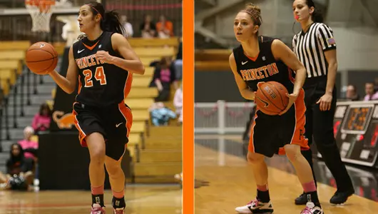 Polansky and Rasheed Named Women's Basketball 2012-13 Captains