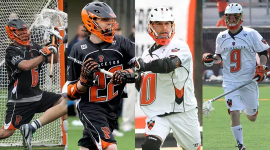 Fiorito, Wiedmaier Make History As Four Tigers Earn First-Team All-Ivy