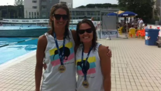 McCarthy-Beauvais '03 Wins Gold at World Masters Water Polo Championship
