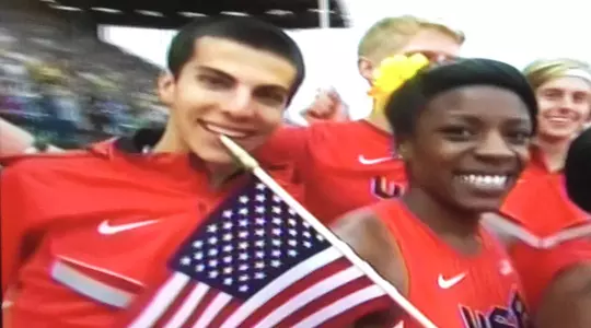 Cabral Helps Debut US Olympic Team Uniforms