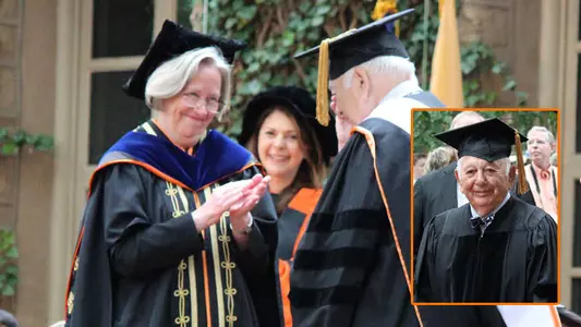 Pete Carril Receives Princeton Honorary Doctorate