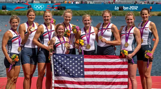 Caroline Lind '06 Becomes First Tiger Rower To Win Multiple Olympic Golds