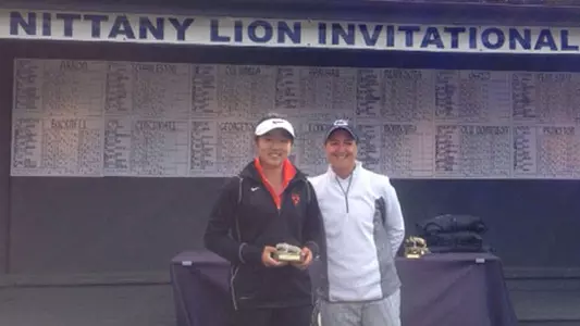 Shon Ties for Second as Women's Golf Wraps Penn State Invite