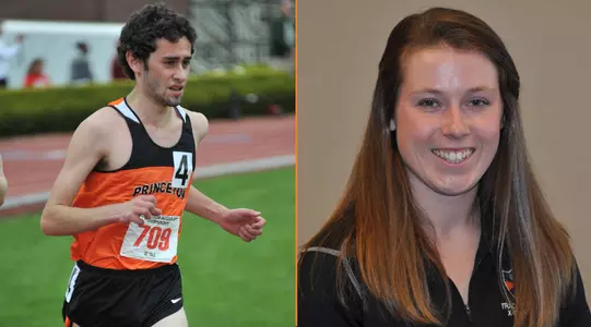 Franklin and Ratcliffe Named HepsTrack Athletes of the Week