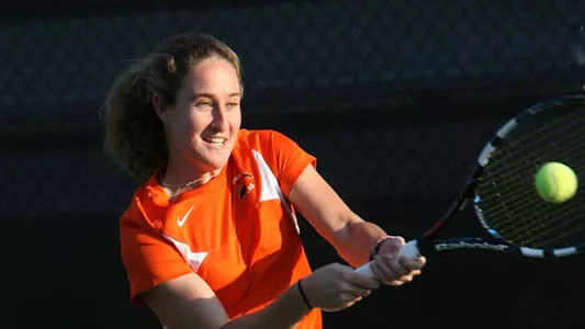 Women's Tennis to Host Temple Wednesday in Dual Meet Opener