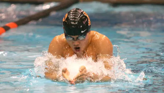 Watch Highlights From Saturday's Men's Swimming/Diving Victory Over Navy