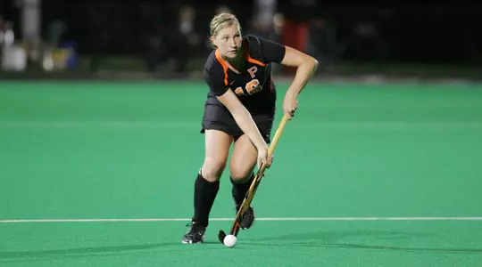 Bird Late Goal Guides No. 9 Field Hockey to 2-1 Win at Delaware