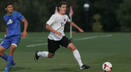 Men's Soccer Takes Down Unbeaten Dartmouth, 2-1