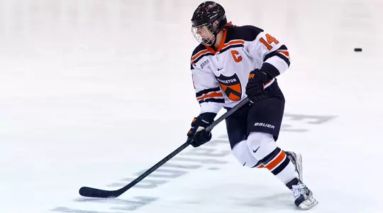 Laing Nets Short-Handed Goal but Tigers Lose 3-1 at No. 10 Quinnpiac
