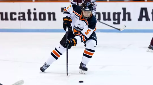 Tucker Scores for Women's Hockey in 2-1 Loss at Union