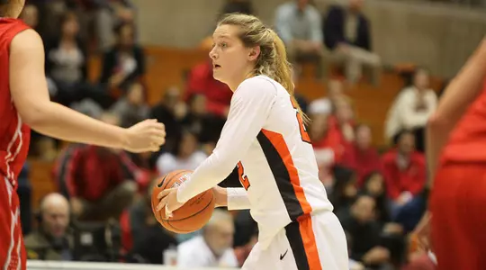 Momentum Pulls, Solid Shooting Guides Women?s Basketball Past Rider 75-62