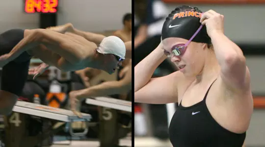 Princeton Swimming & Diving Squads Open Ivy Season vs. Penn, Cornell