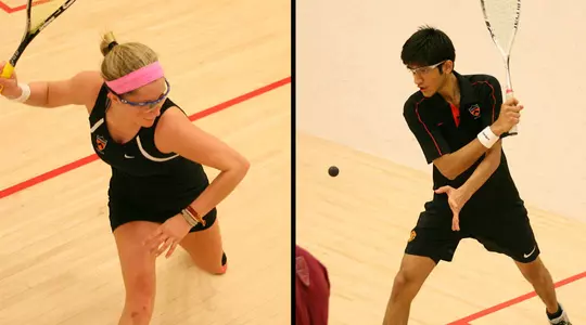 Squash Teams Complete '13 Portion Of Season At Rochester, George Washington