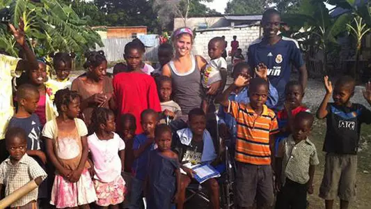 Soccer's Metcalf-Leggette Continues Good Works in Haiti