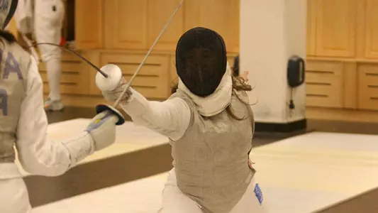 Fencers Turn In Strong Results in Final Meet Before NCAAs