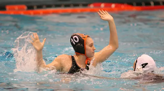 No. 10 Women's Water Polo Sweeps Day One at Bucknell Invite