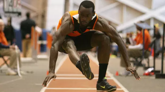 McLean Wins Long Jump; Men's Track in 3rd After Day 1 at Heps