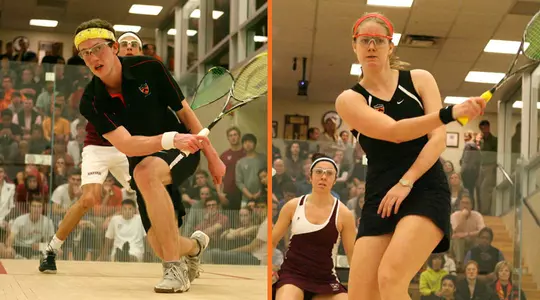 Harrity, Cerullo Lead Princeton Squash Into Individual Championships