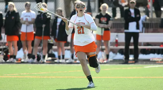 Balance Effort Leads Women's Lacrosse to 10-7 Win Over No. 12 Hopkins