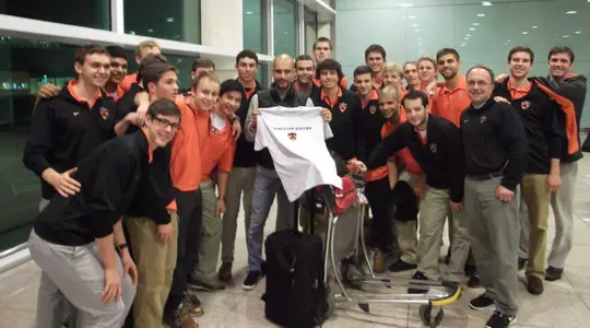 Men's Soccer Team Meets Pep Guardiola