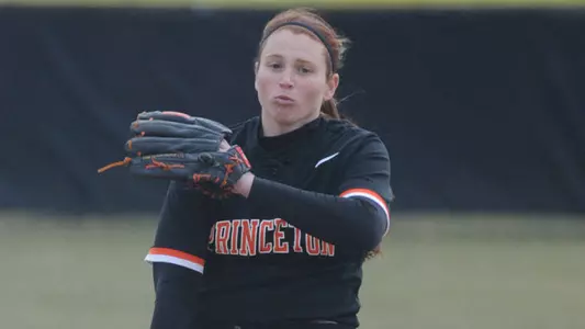 Split Has @PUSoftball Tied Atop Ivy South Division