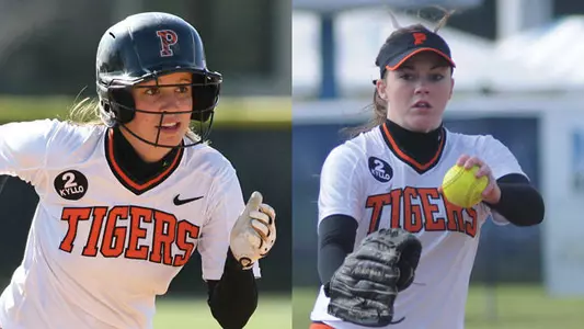 Schmidt, Christian Lead @PUSoftball to Sweep of Ivy Weekly Honors
