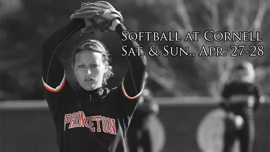 Softball to Wrap Ivy Slate at Cornell Saturday, Sunday
