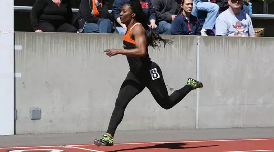 Women's Track & Field Hopes to Hoist Heps Trophy This Weekend at Weaver
