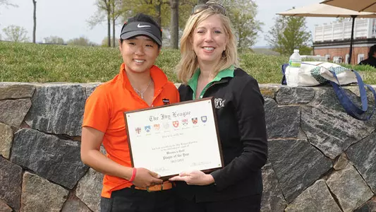 Shon Breaks Through for First Ivy Golf Title, Women Finish Close Second