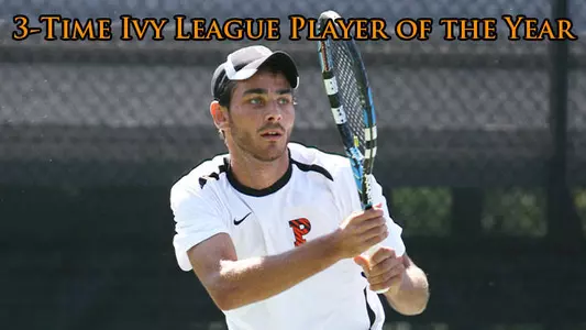 Pecotic Becomes First Three-Time Ivy League Men's Tennis Player of the Year