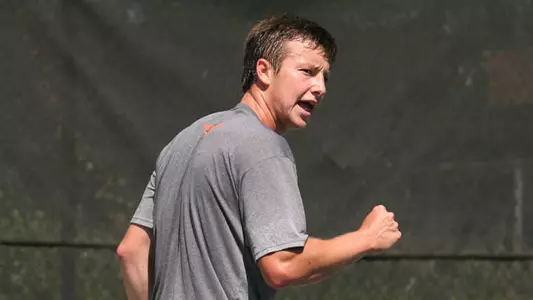 Men's Tennis Wraps Weekend with Winning Sunday at Navy