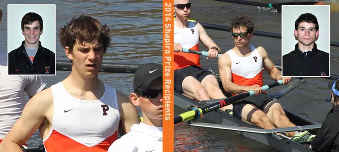Lightweight Rowers James Agolia, Isaiah Brown Earn 2014 Shapiro Prize