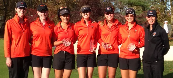 Women's Golf, Tenley Shield Sweep Titles at Lehigh Invitational