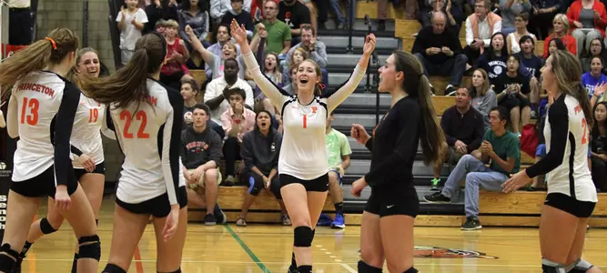 Volleyball Tops Columbia 3-1, Remains Lone Unbeaten In Ivy League Play