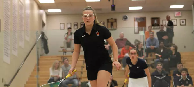 Women's Squash Caps 2014 Portion Of Season With Sweep Of George Washington