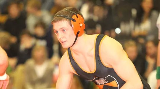Wrestling Sweeps New England Trio, Assures First Winning Season Since 2001