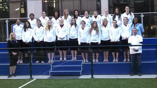 Women's Soccer Takes Visit to French National Youth Soccer Camp