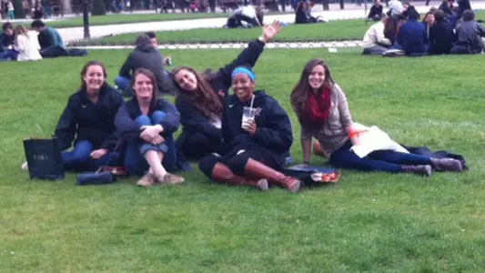Visit to U.S. Embassy Part of Day Eight for Women's Soccer in Paris